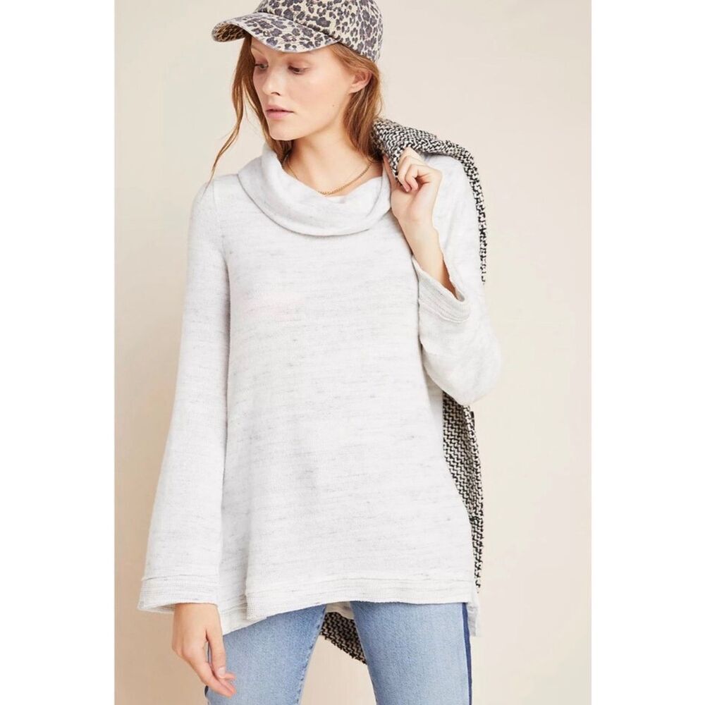Anthropologie Maeve Risa Hacci Tunic Sweater Size‎ Small